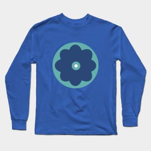 Blue  Marguerite Long Sleeve T-Shirt